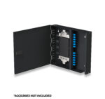 268-STD01-1B1 | Optical Fiber Wall-Mount Enclosure | Two-Position | Standard Series | Opened-Loaded