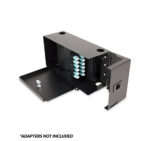 268-STD02-1B12 | Optical Fiber Wall-Mount Enclosure | Two-Position | Standard Series | Open - Loaded