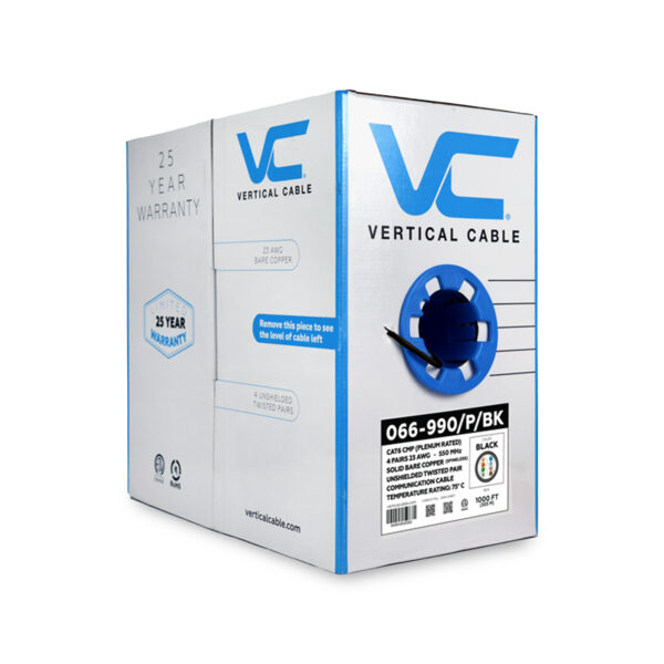 066-9xx Series | CAT6 UTP Cable | Pull Box | Black