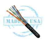 166 Series | CAT6 UTP CMP Cable | Cable | Black