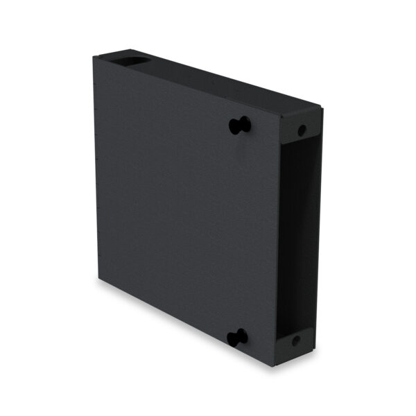 268-SMB01-1A1 | Optical Fiber Surface-Mount Box | Front | Closed | Unloaded