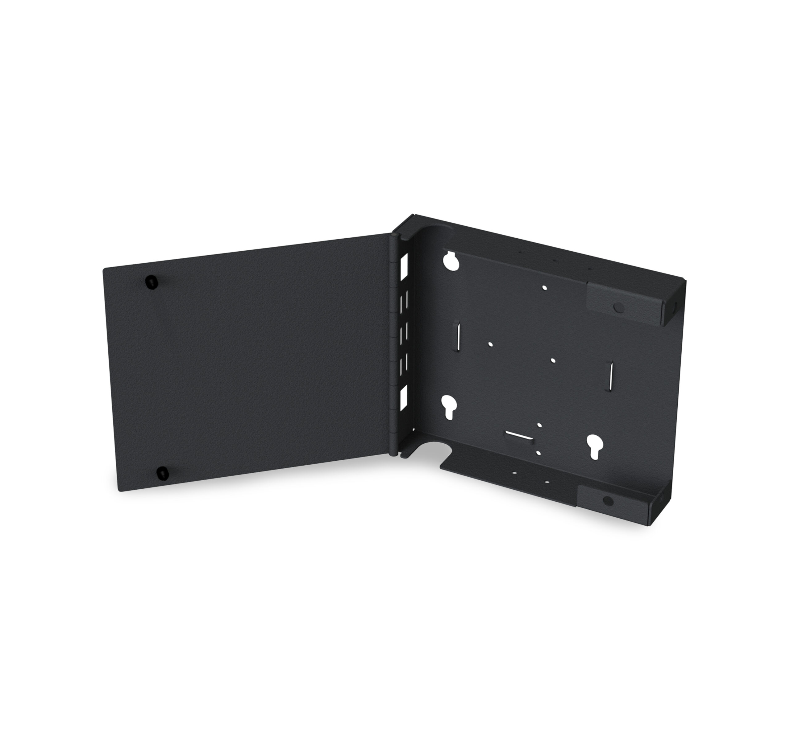 268-SMB01-1A1_front-open-unloaded 268-SMB01-1A1 | Optical Fiber Surface-Mount Box | Front | Open | Unloaded