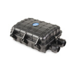 265-OSC10-09602 | Optical Fiber OSP Splice Closure | Vertical/Dome | Front