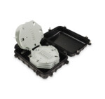 265-OSC10-09602 | Optical Fiber OSP Splice Closure | Vertical/Dome | Opened - Unpacked