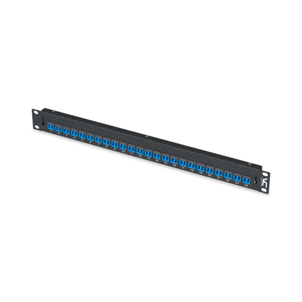 266-PKM02-24000 | Blank Patch Panel | 1 RMU | Loaded