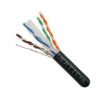 065-700s Series - CAT6A Plenum Cable - Cable - Black