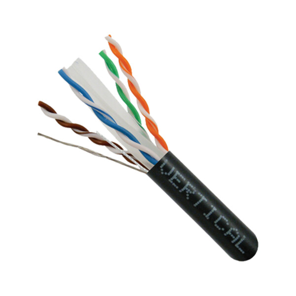 065-700s Series - CAT6A Plenum Cable - Cable - Black