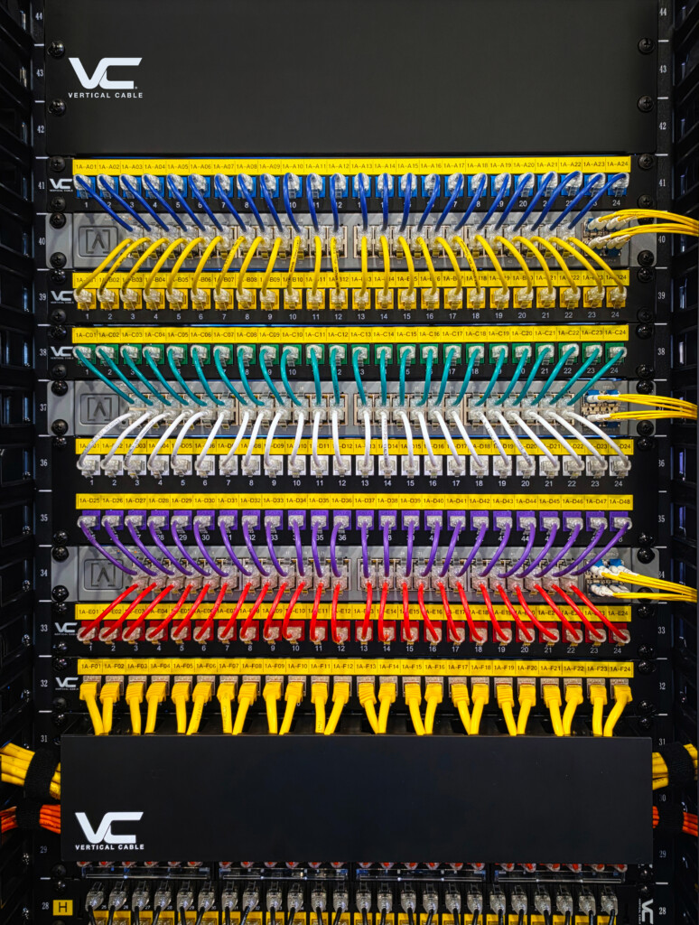 Vertical Cable Rack Set Up