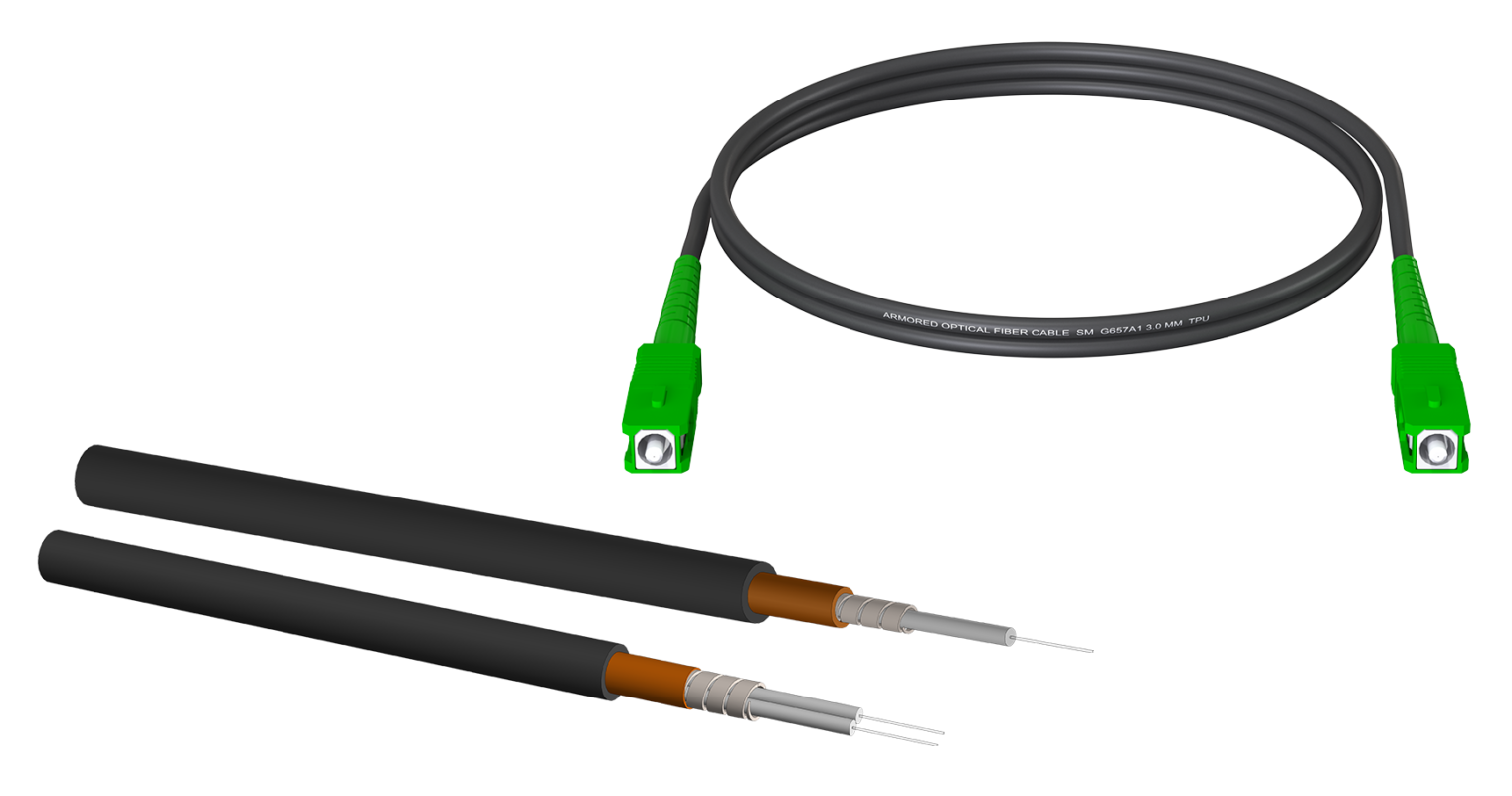 Ruggedized, Armored Patch Cords